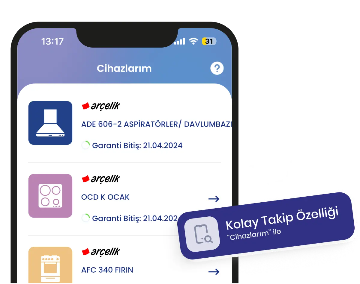 “Cihazlarım” Özelliğiyle Takipte Kal!