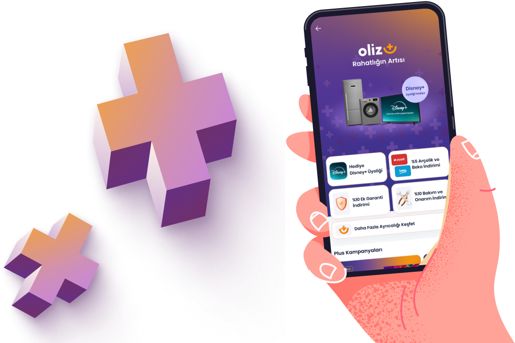 Sen de Oliz Plus’lı ol, Oliz’in bol artılı versiyonunu kullanmaya hemen başla!